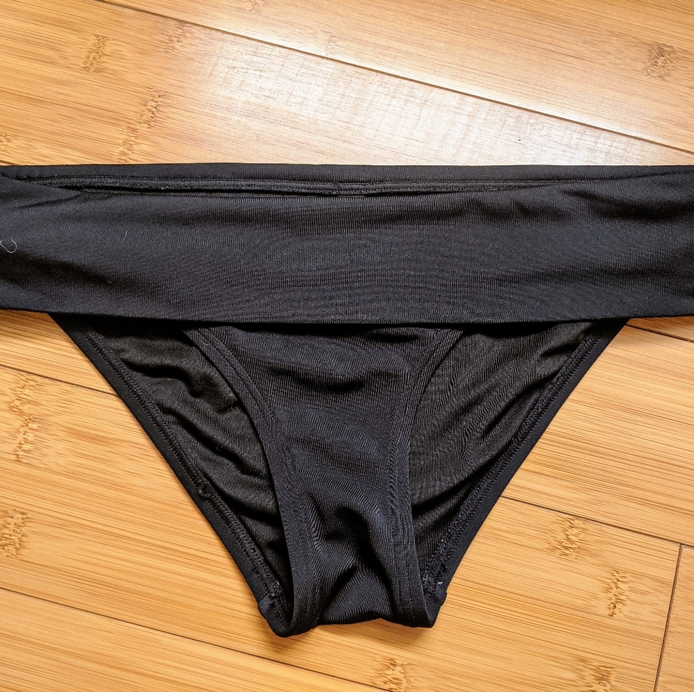 Victoria Secret Black Bikini Bottoms, size S/P